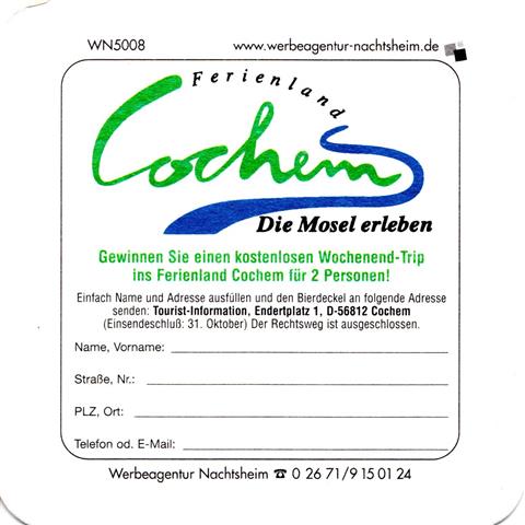 cochem coc-rp touristinfo 1a (quad185-ferienland-o l wn5008)